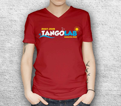 Creazione e stampa t-shirt evento di tango "Tangolab 2018"